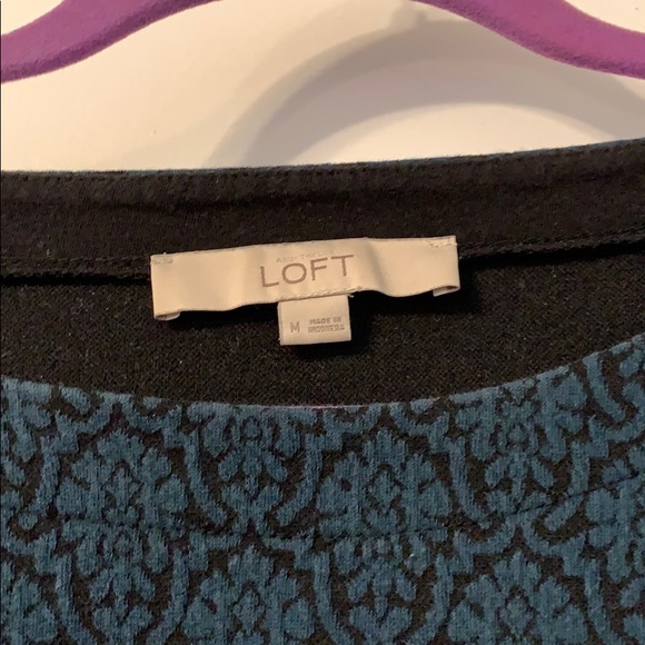 LOFT patterned blouse - Picture 3 of 4